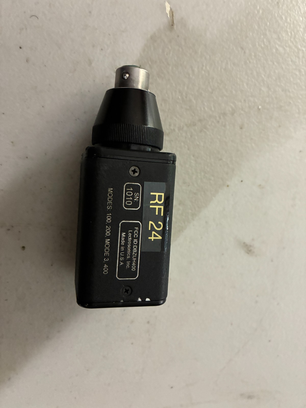 Lectrosonics UH400a Digital Hybrid Plug on Transmitter- Block 21 ( 537-536) -#24