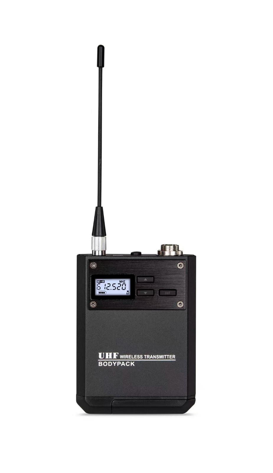 Dual Wireless Microphone System UHF 4 Bodypack Headset Condenser mic for Church