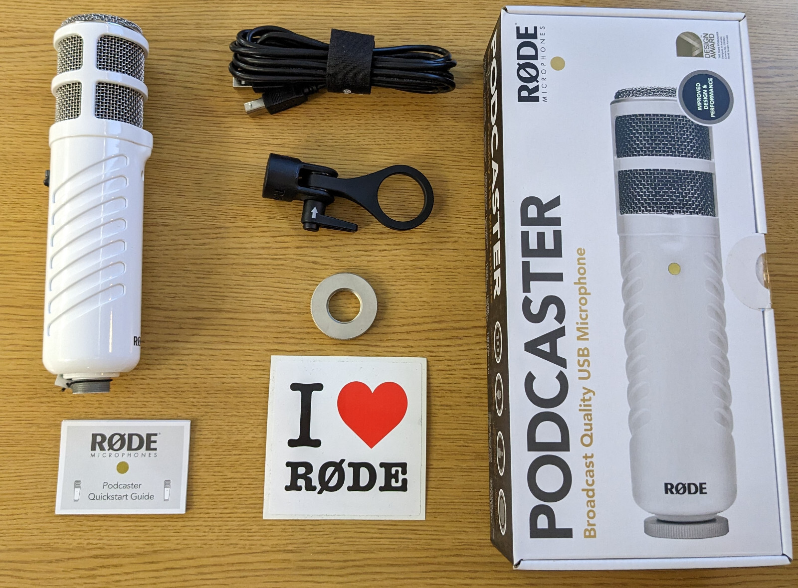 Rode Podcaster Large Diaphragm Dynamic USB Mic – NEW from Rode USA