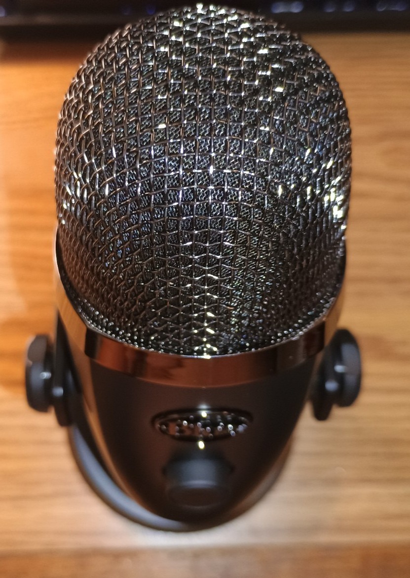 🎤 Logitech Blue Yeti Nano USB Microphone – SHADOW GREY | Open Box | Stand Inclu