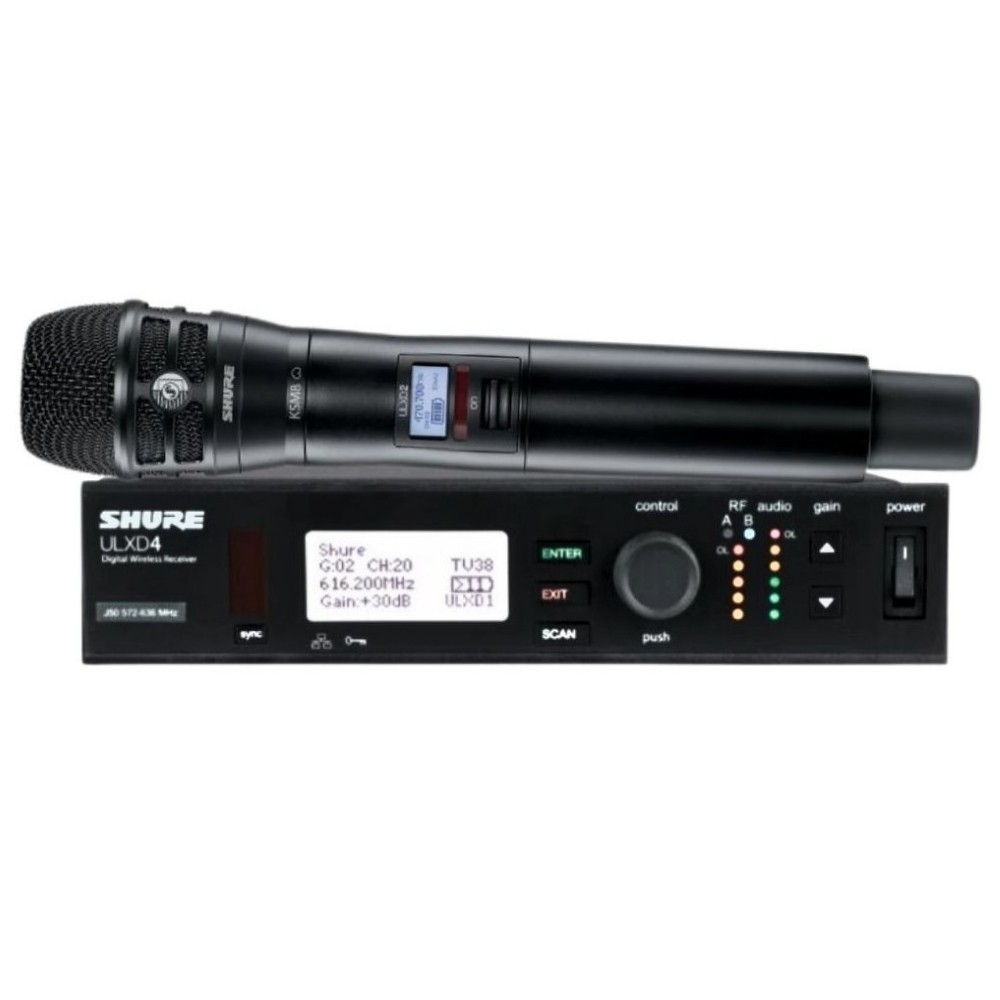 SHURE ULXD4/K8B=-G50 Digital Handheld Wireless System