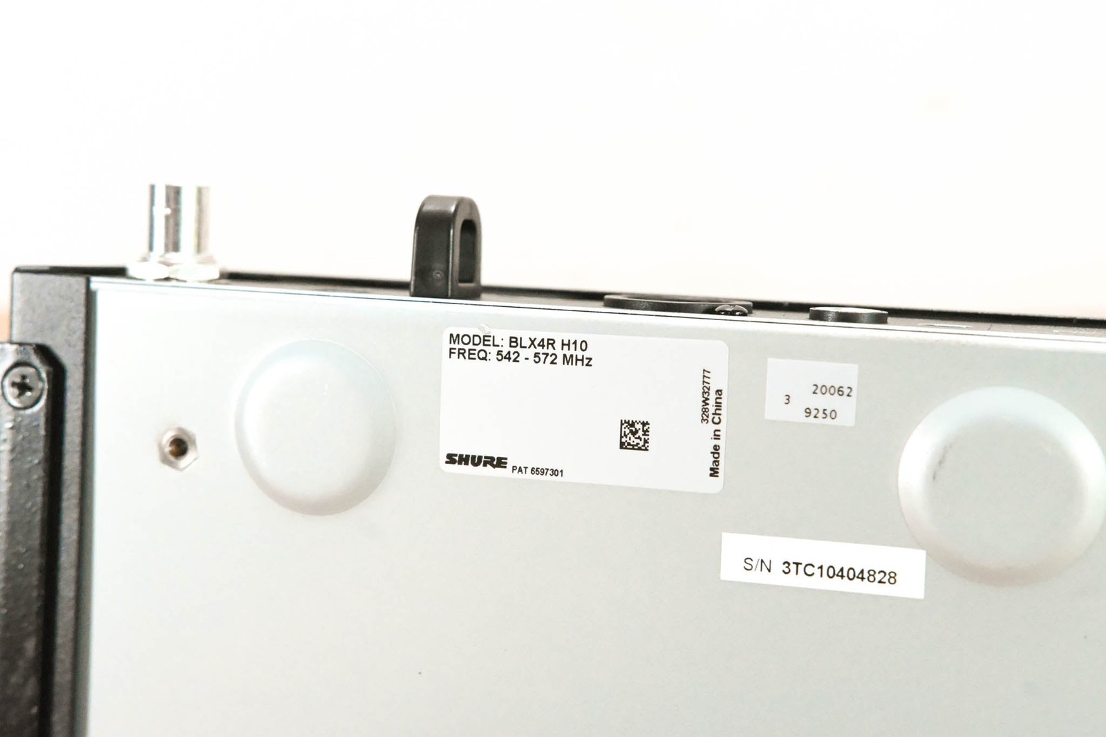 Shure BLX4R Rack-Mountable Wireless Receiver – H10 Band NO POWER SUPPLY CG012KW