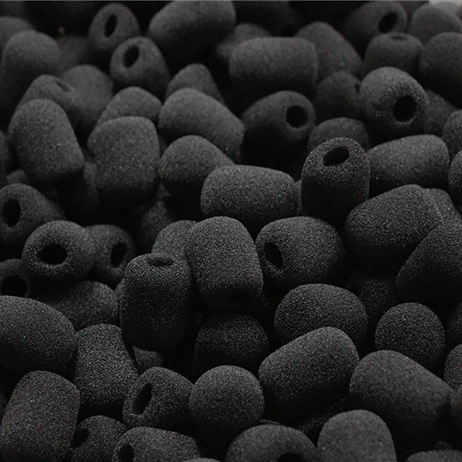 48Pack Foam Windscreen Lapel Headset Microphone Sponge Foam Cover Shield 6640