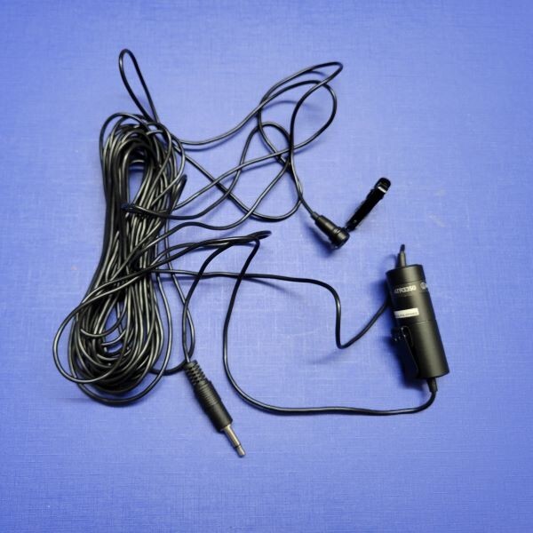 Audio Technica ATR3350 Omnidirectional Condenser Lavalier Microphone with Clip