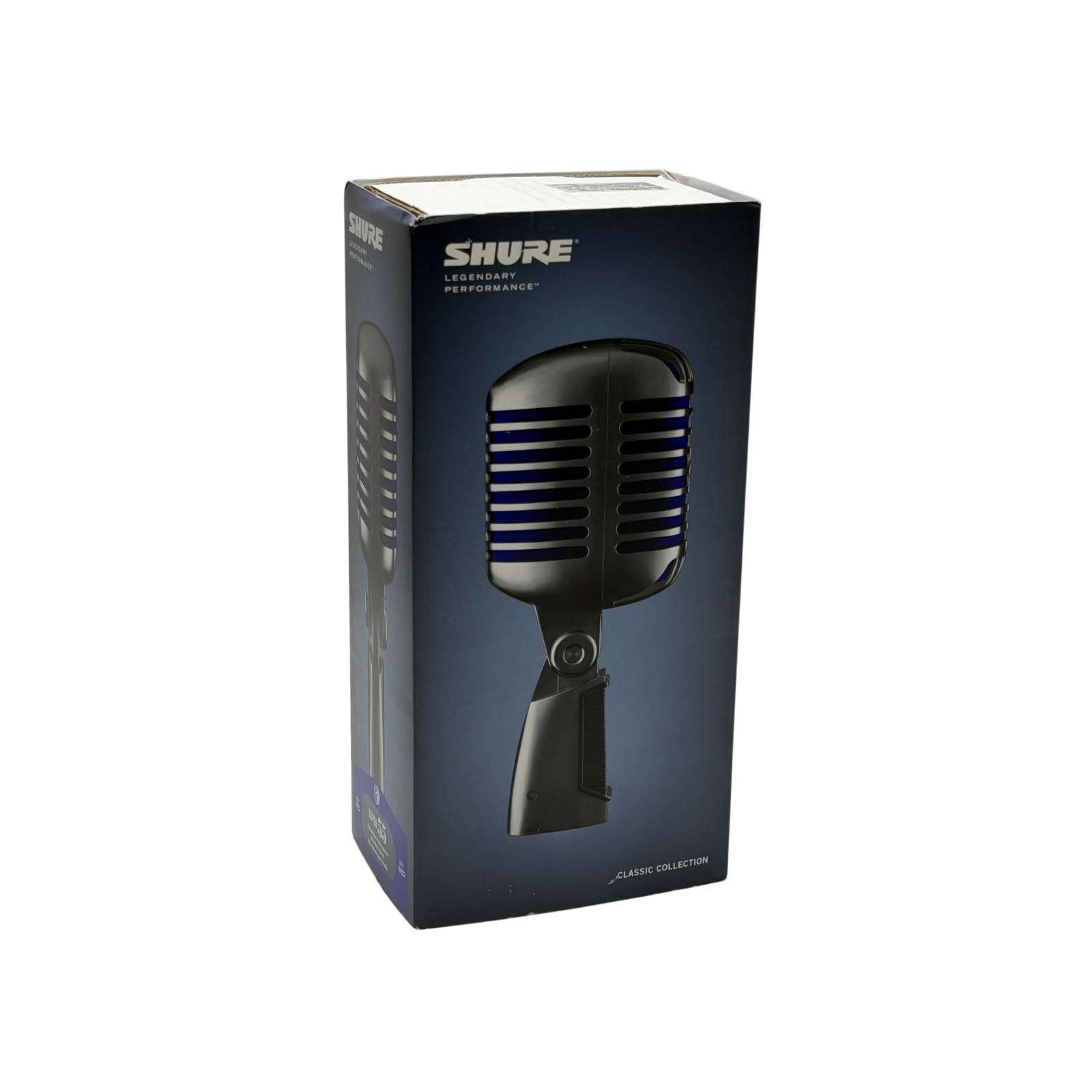 Shure Super 55 Deluxe Microphone Vintage Supercardioid Dynamic Authentic Open B