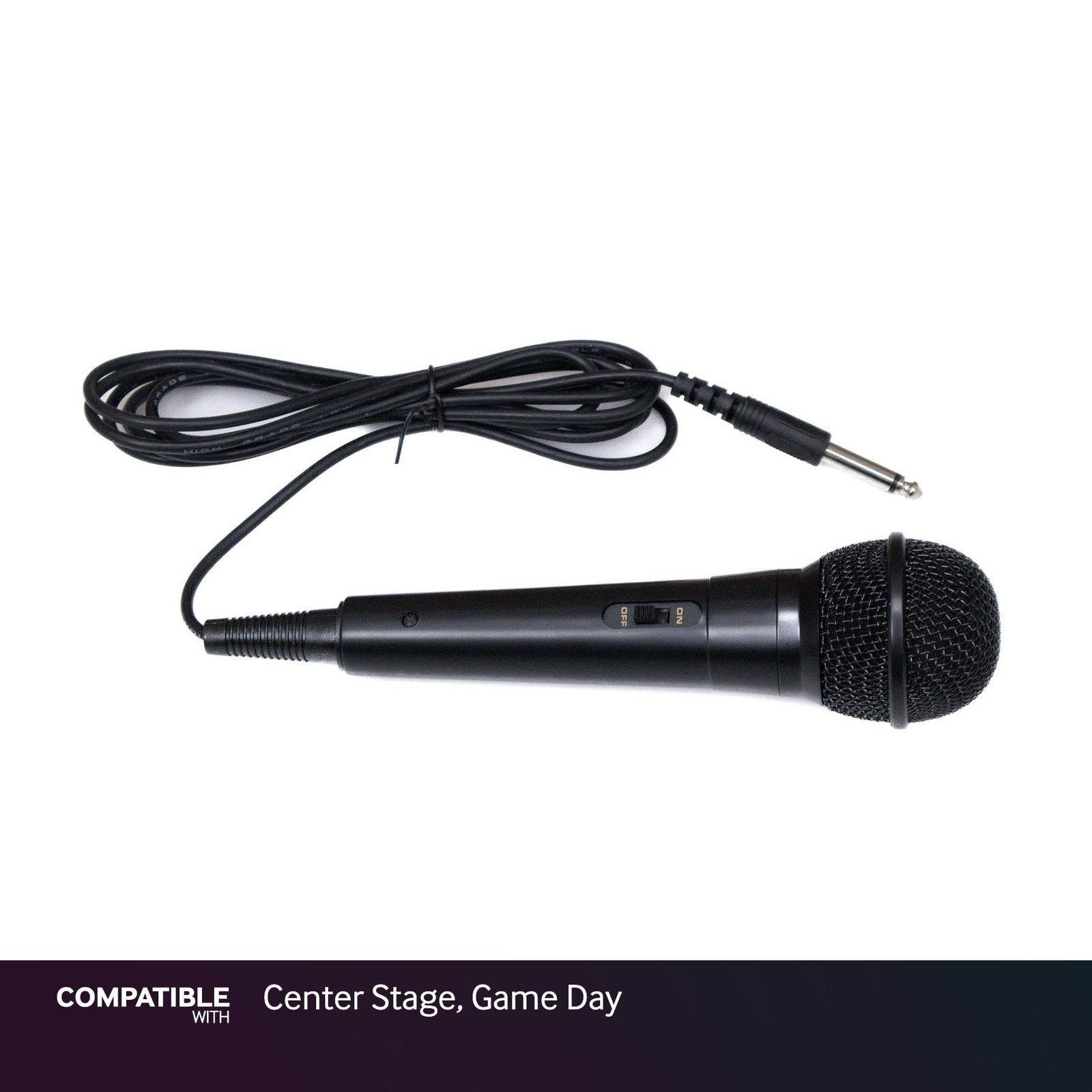 ION Microphone with 1/4″ Cable for Center Stage, Game Day