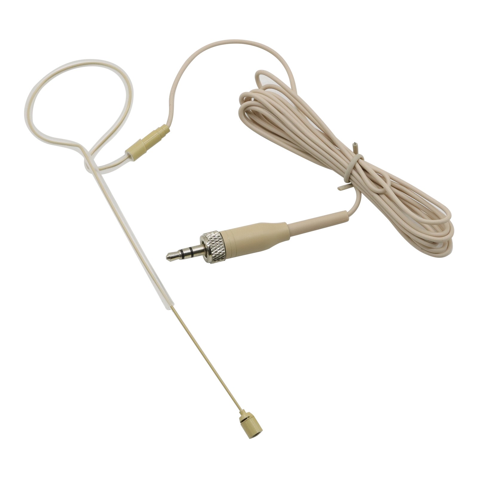 Microphone Headset Headworn Earset Mic 3.5mm Screw Lock for Sennheiser Wireless