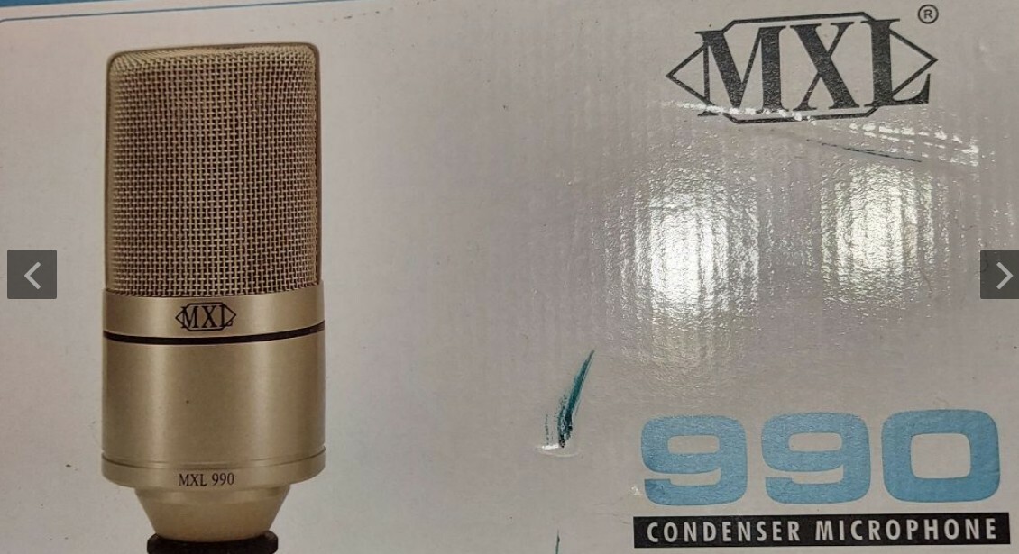 MXL 990 Vocal Instrument Professional Recording Condenser Microphone