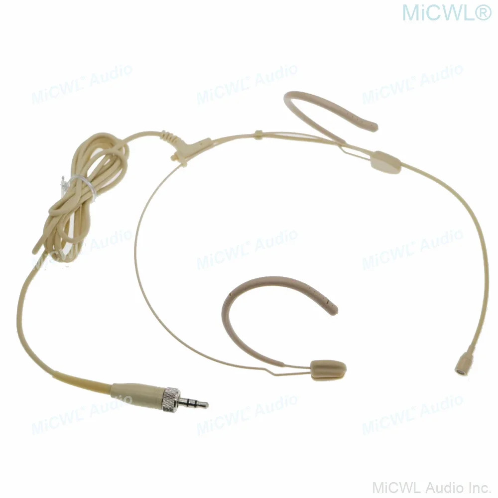 HSP5 Omnidirectional Head Headset Microphone for Sennheiser 3.5mm Lock Shure