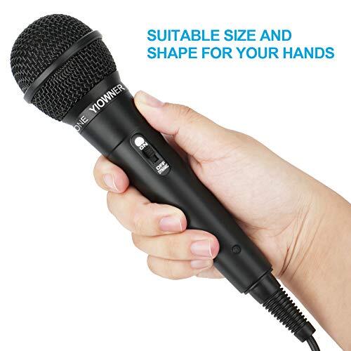 Microfono Profesional Dinamico de Mano Con Cable Para Fiestas Karaoke