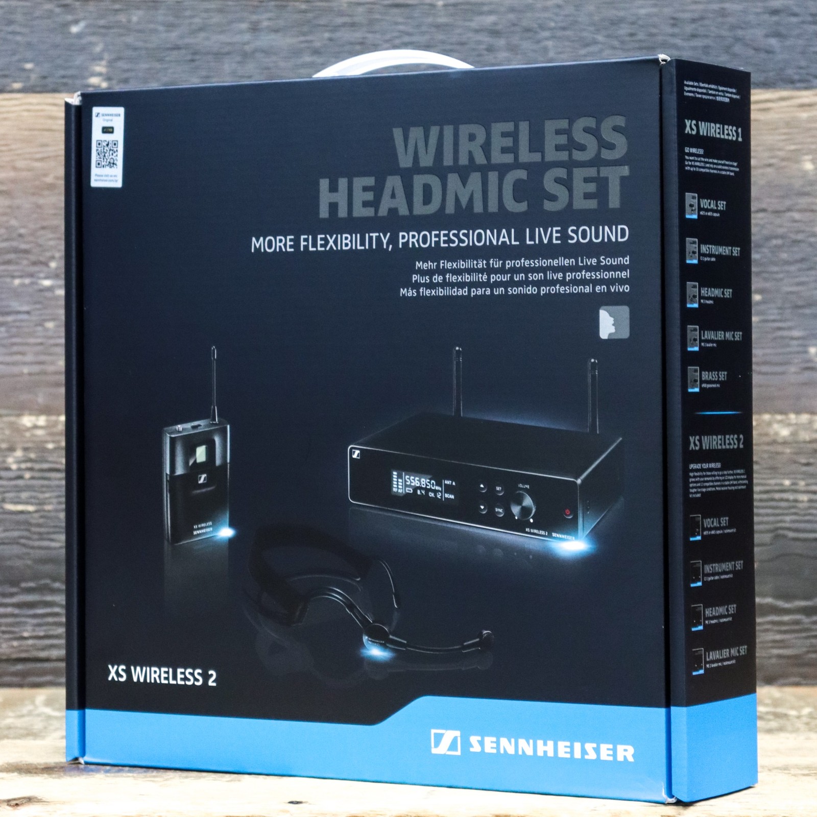 Sennheiser XSW 2-ME3 Hands-Free Performance Lightweight Wireless Headmic Set