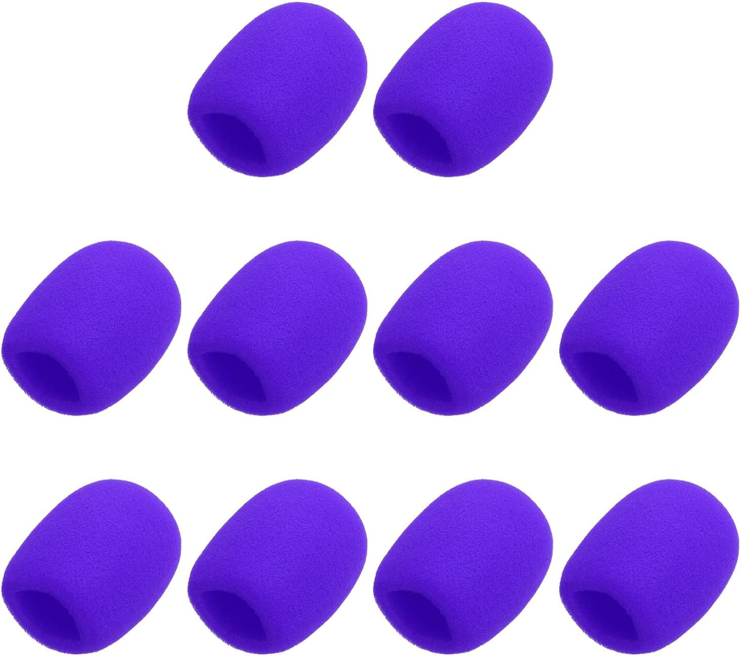 10Pcs Microphone Foam Covers, 40Mm (1.57″) ID 10Mm (0.39″) Thickness Microphone