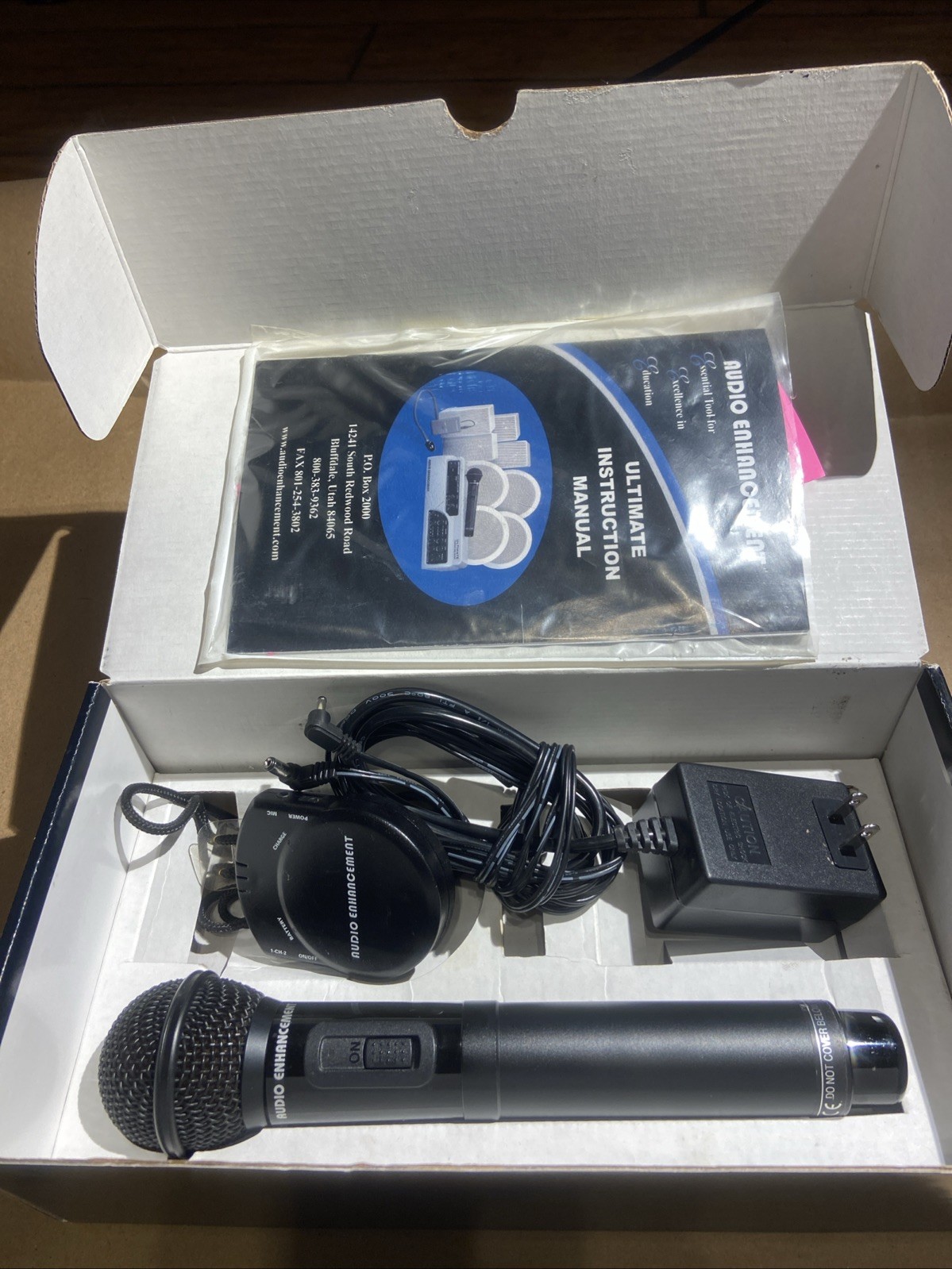 Audio Enhancement Teacher Wireless Pendant Microphone PREOWNED IRH-10 D