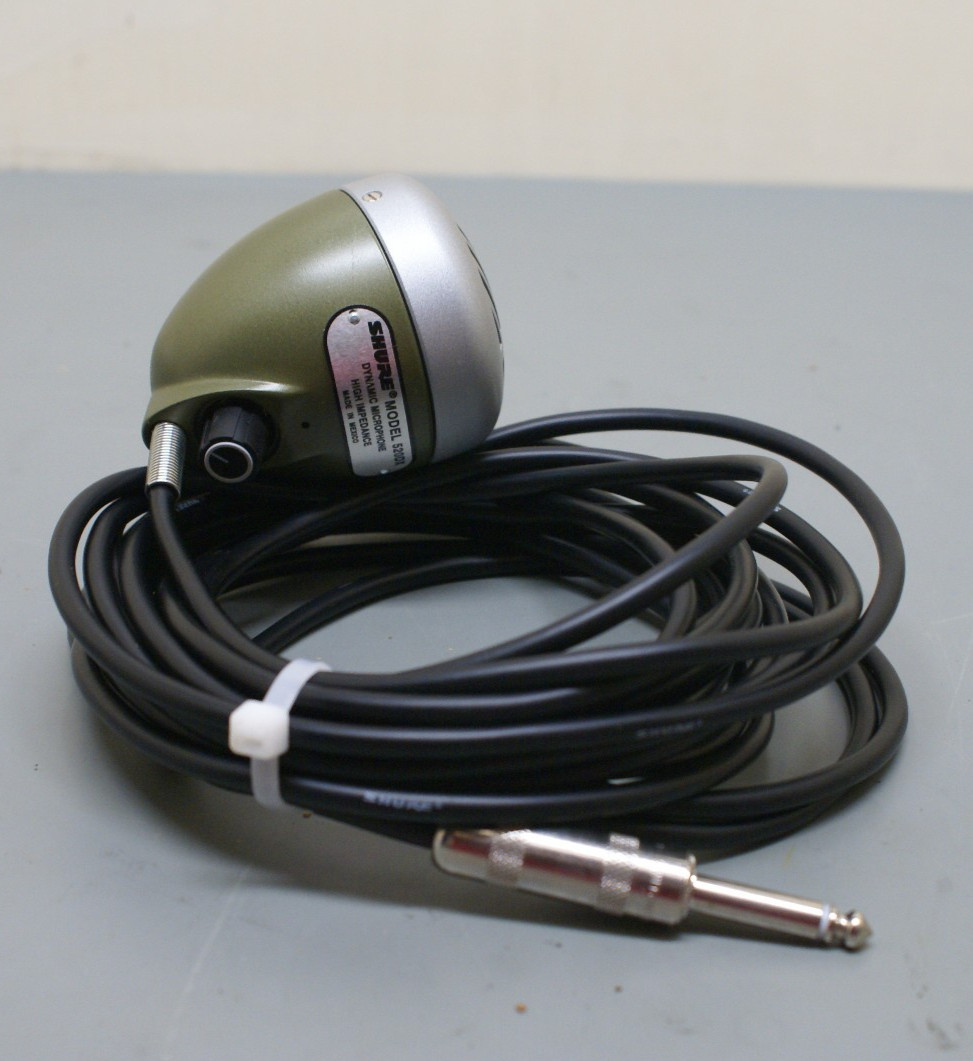 Shure 520DX “Green Bullet” Harmonica Microphone 1G