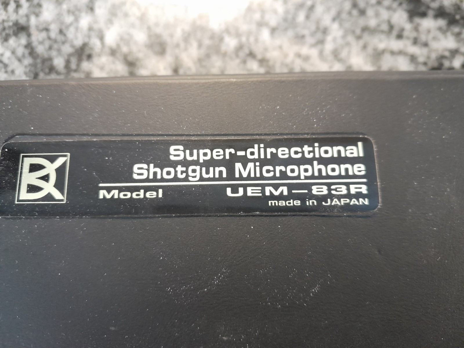 Dak Super Directional Shotgun Microphone Model UEM-83R Made in Japan