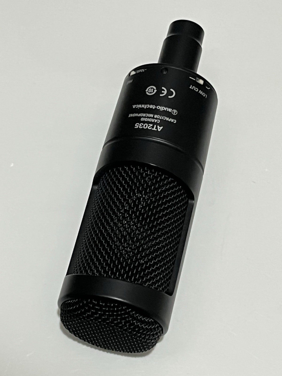 Audio Technica Cardioid Condenser Microphone AT2035 Black 20 Series