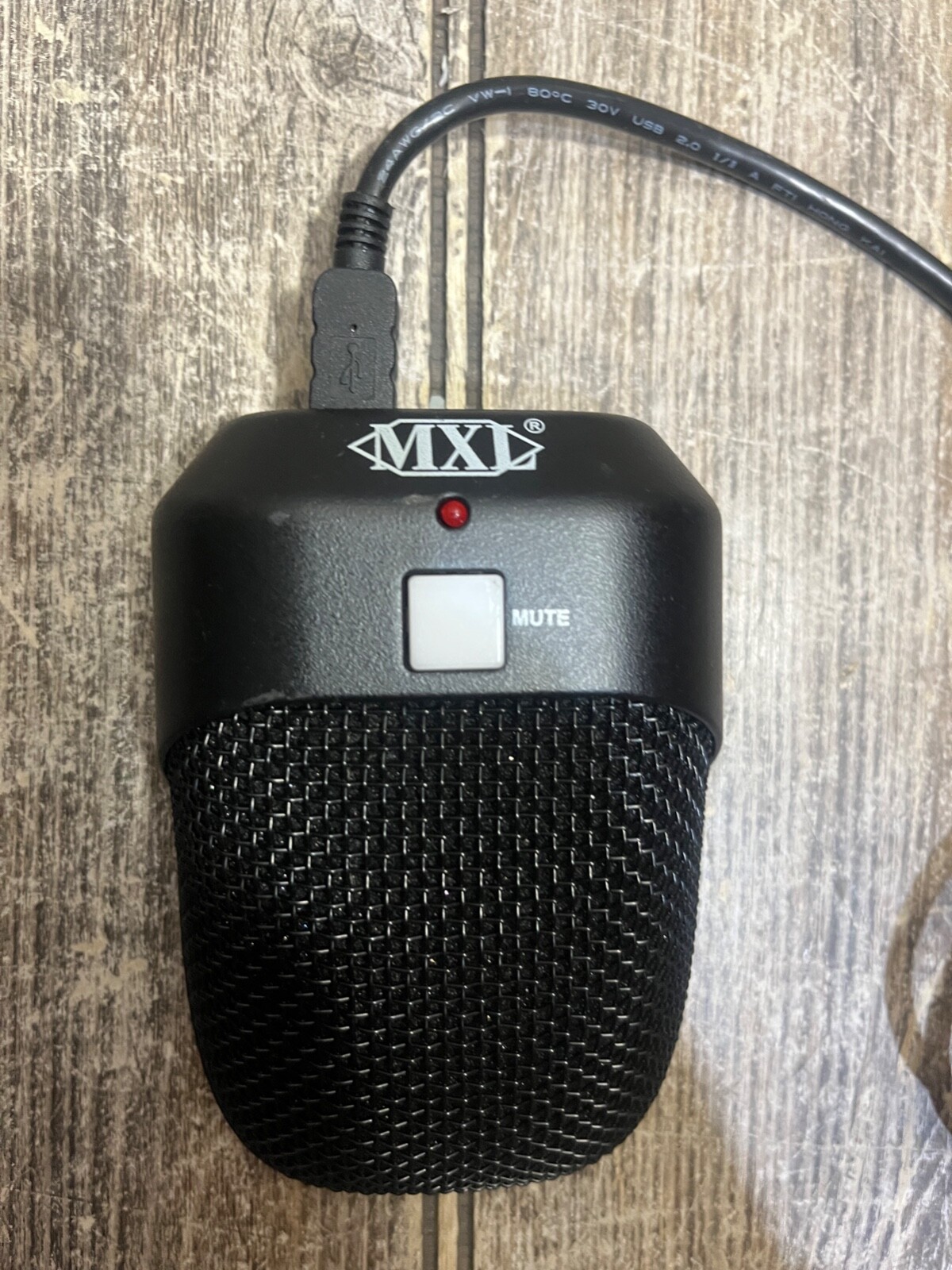 MXL (AC-424) USB Wired Web Conferencing Microphone -As-Is, Read