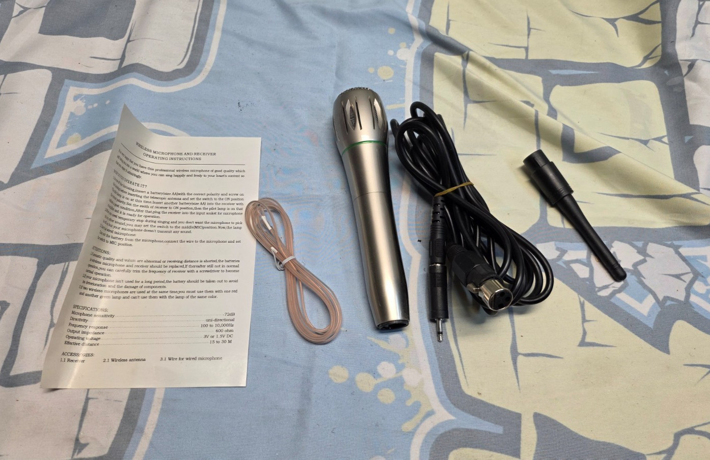 Quantum FX Microphone M-308 Super Professional Mic Singing Karaoke Live Music