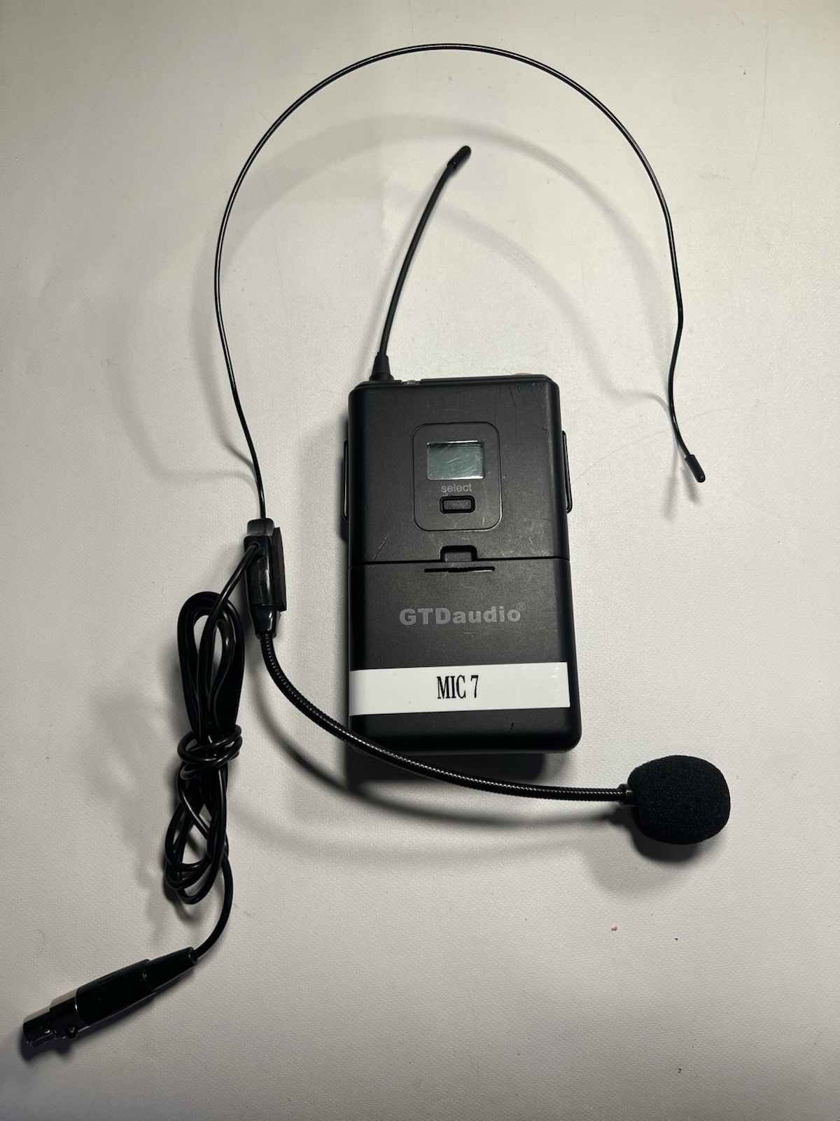 GTD AUDIO G-787 BODY PACK TRANSMITTER BELT PACK