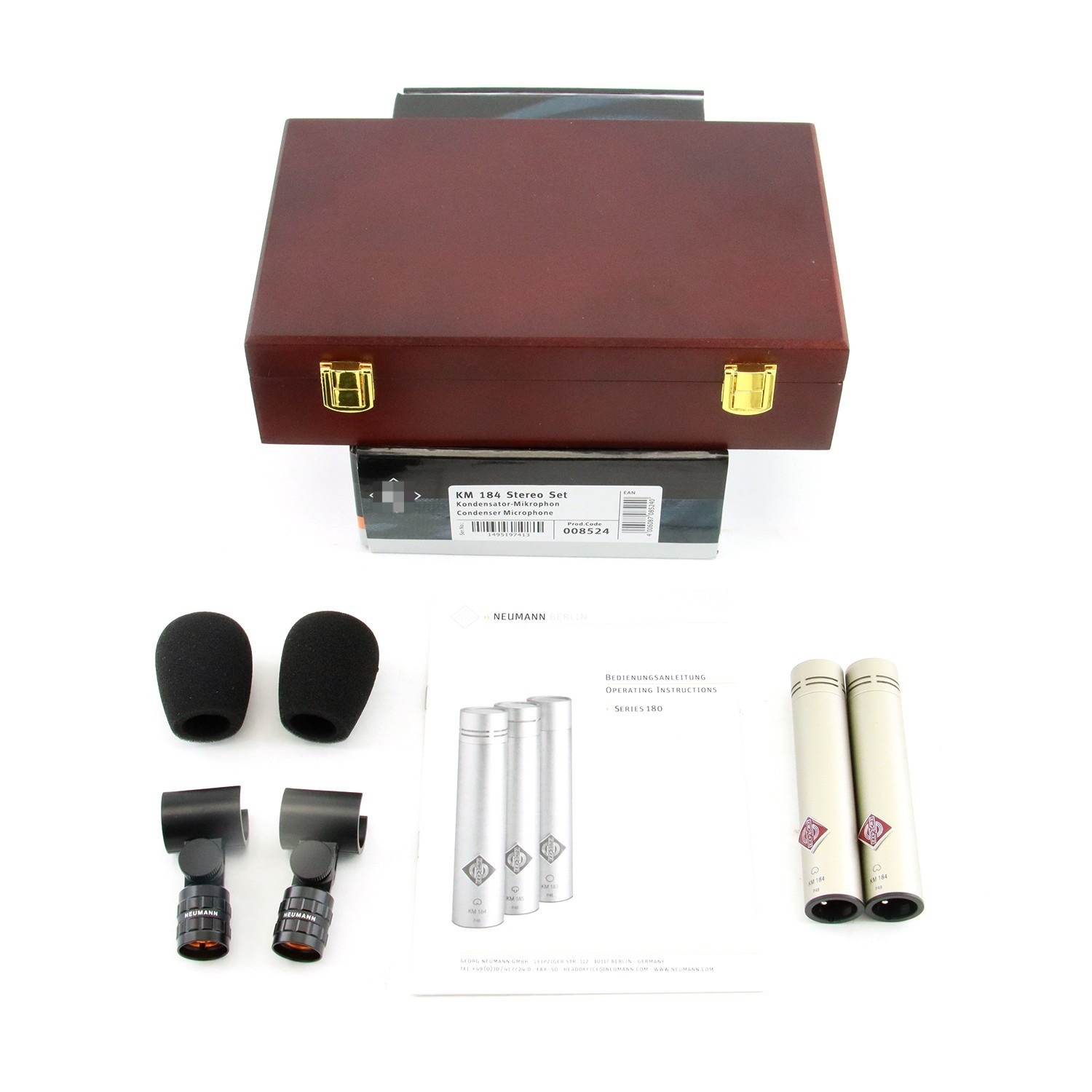 KM184 Small Diaphragm Condenser Mic Fits for Professional Recording Use