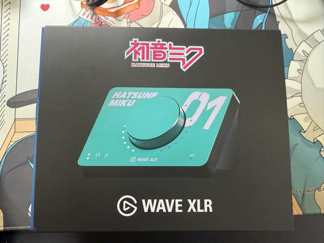 Elgato Wave XLR Hatsune Miku Edition USB Audio Interface turquoise