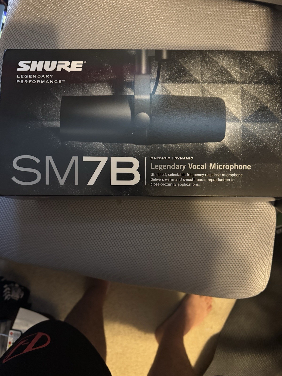 Studio Recording Dynamic Vocal Mic Cardioid Podcast Microphone Shure SM7B