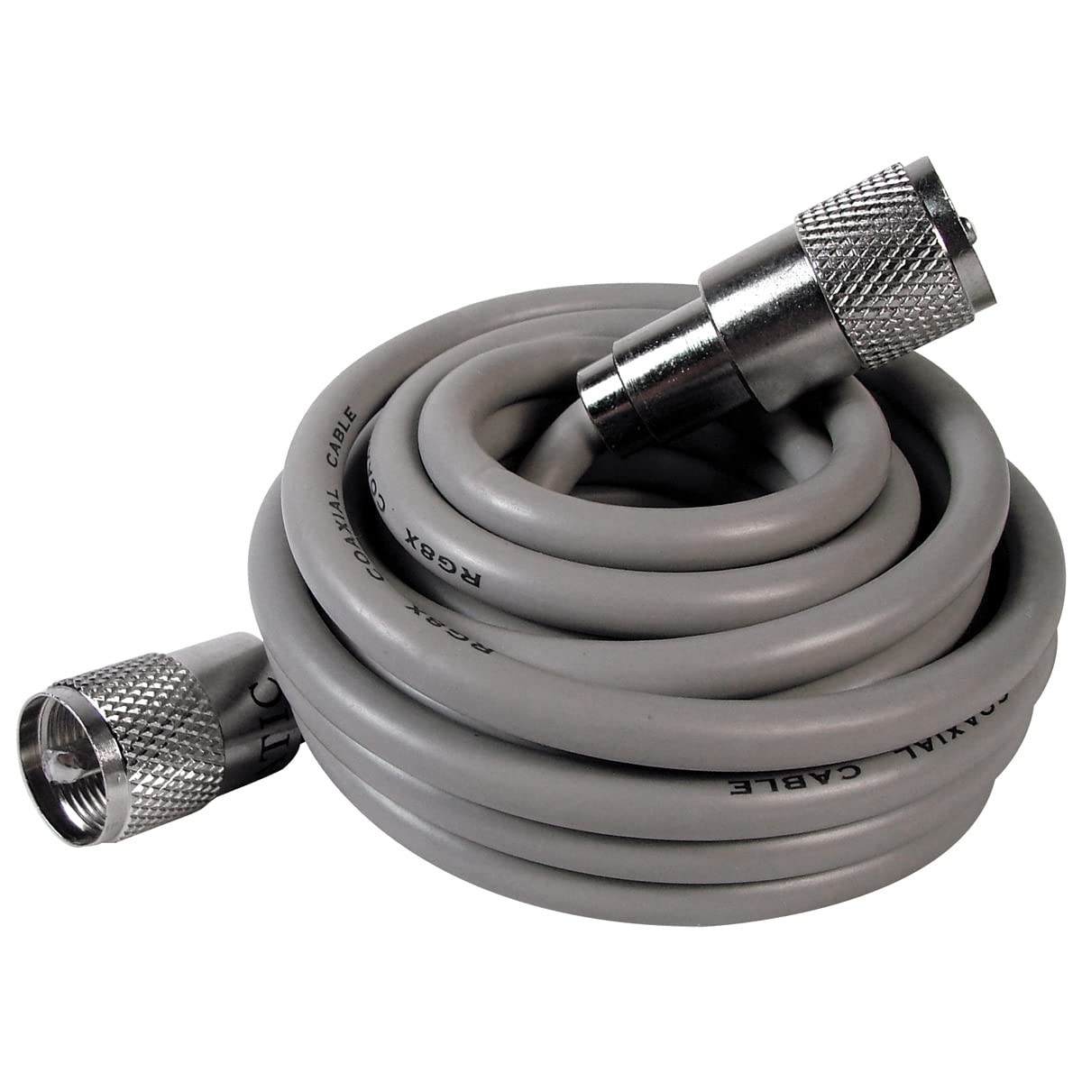 Astatic 302-10268 3ft RG8X Coax Cable PL259 Connectors CB Radio Antenna