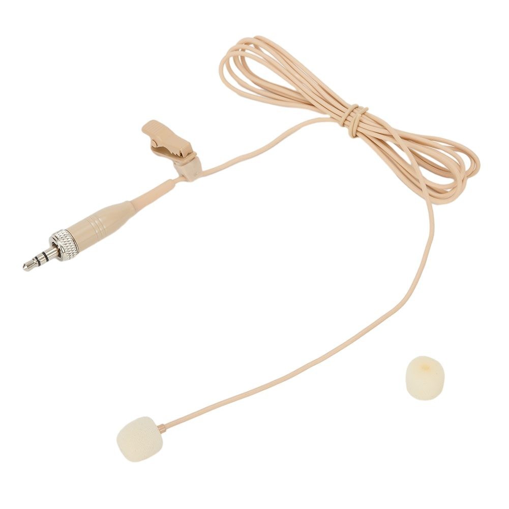 Lavalier Lapel Mic Microphone 3-Pin 3.5mm 4-Pin XLR Cardioid Lapel Clip