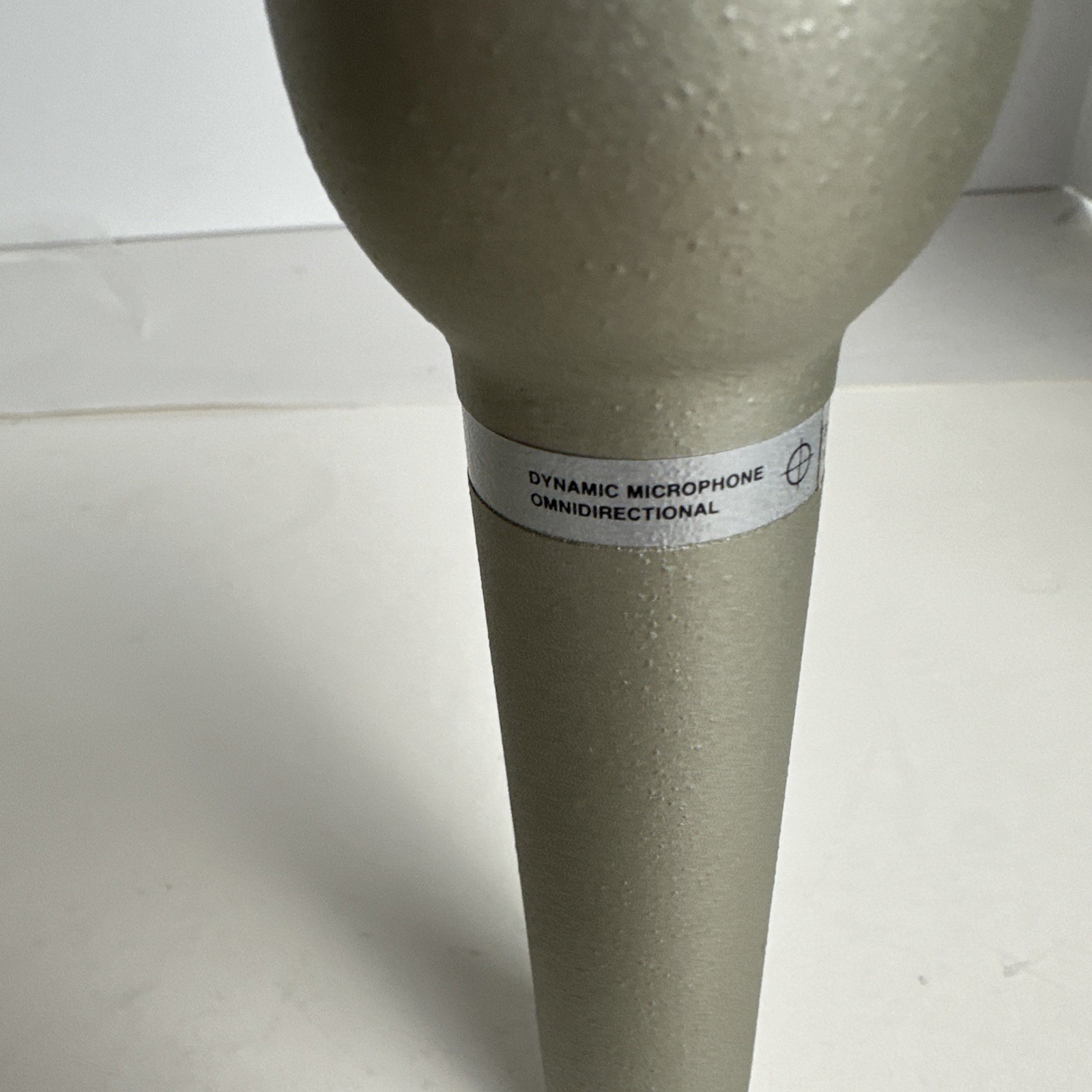 VTG Realistic 33-1070 Super Omnidirectional Dynamic Microphone 500Ω XLR TESTED