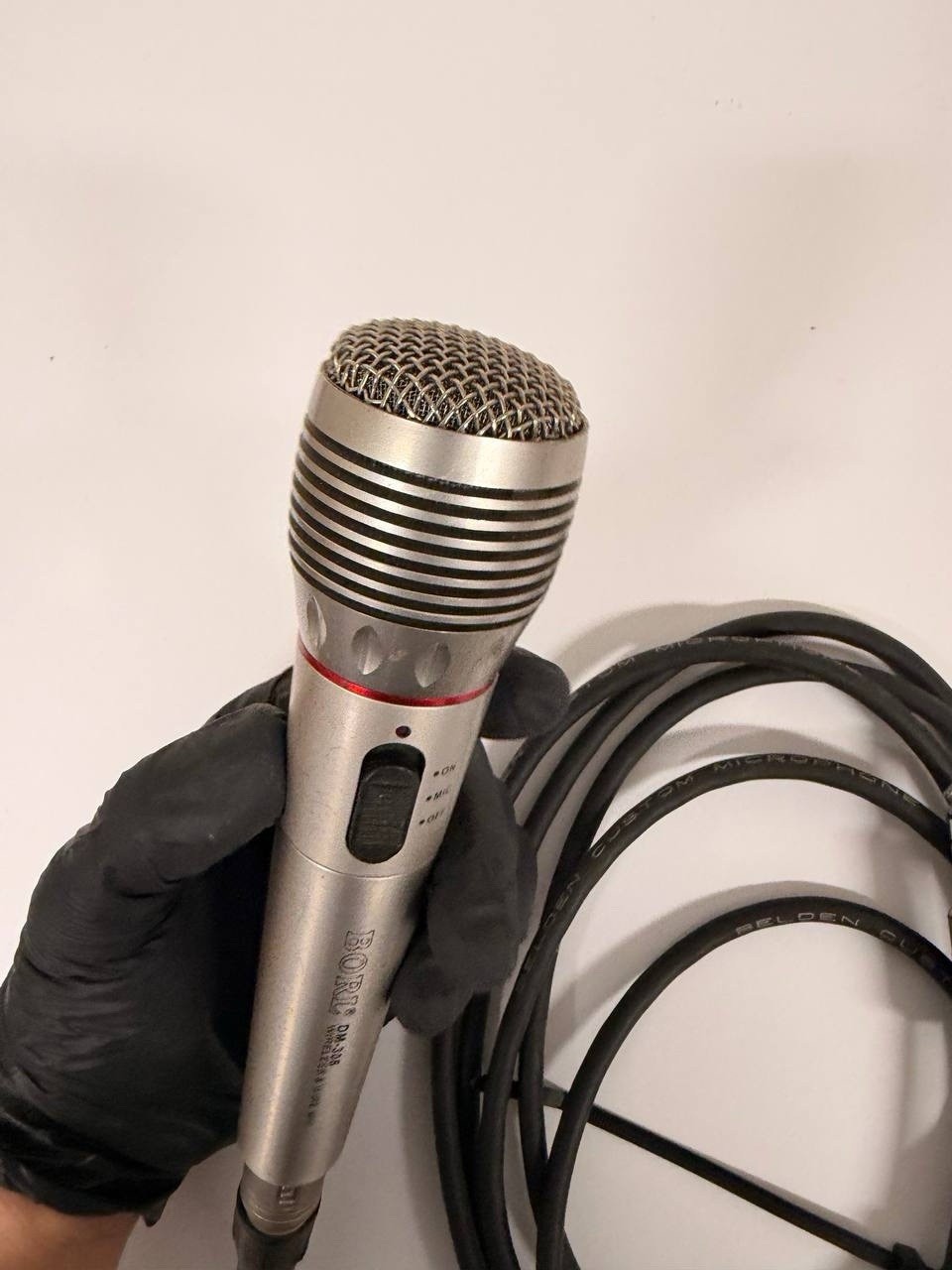 BORL DM-308 Wired/Wireless Microphone Belden Cable w/ Neutrik Connector/ Works