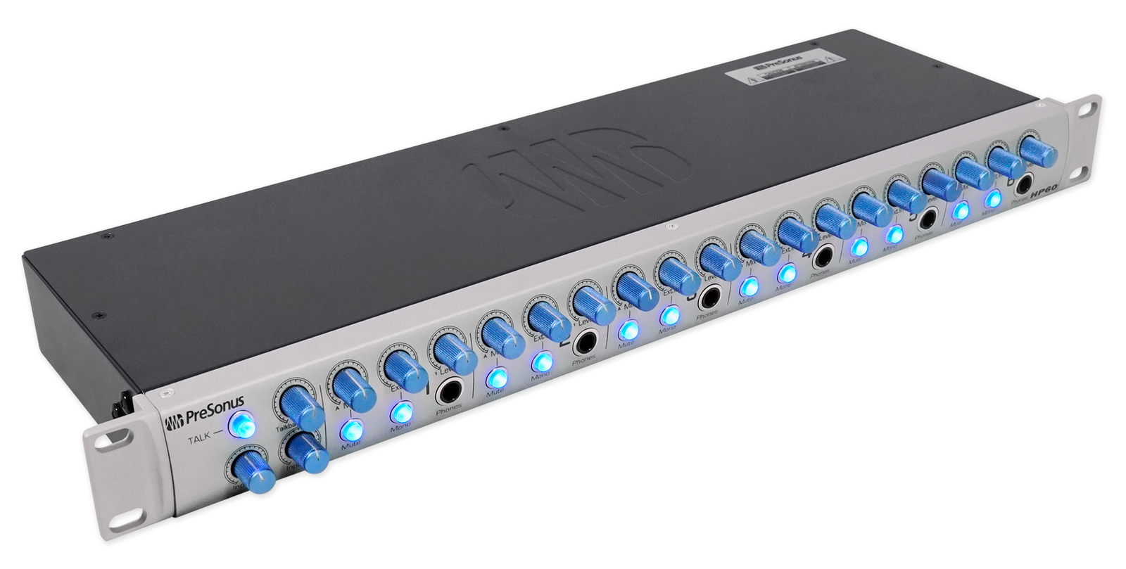 Presonus HP60 6-Channel Studio/Podcast Podcasting Headphone Amplifier w/Talkback
