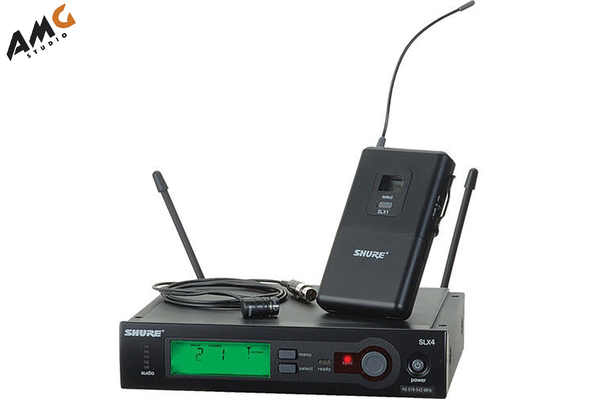 Shure SLX14/84 Wireless Supercardioid Lavalier Microphone System 470 to 494 MHz