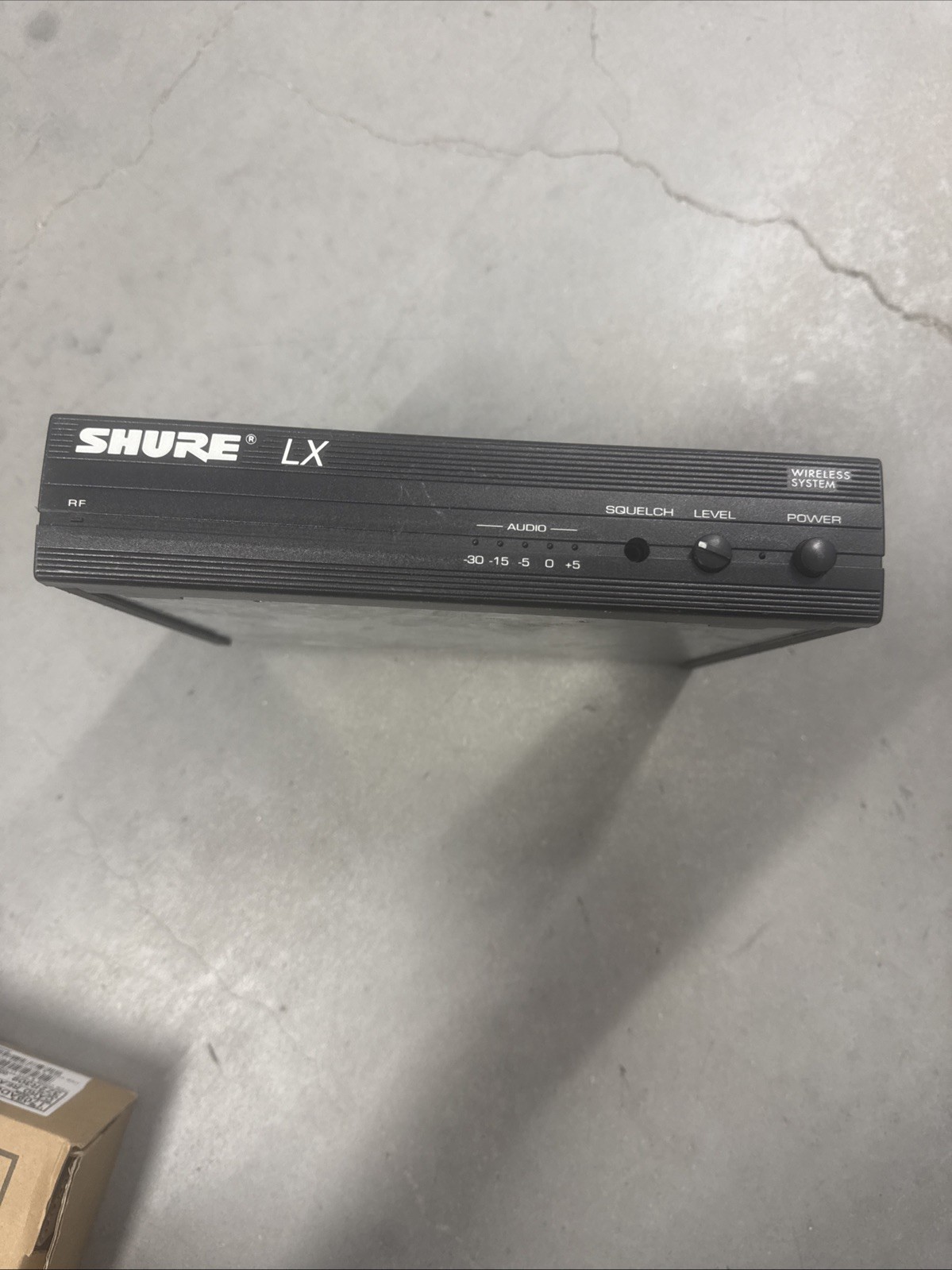 AS-IS Shure LX3-CD Wireless Receiver 180.400 MHz Wireless System