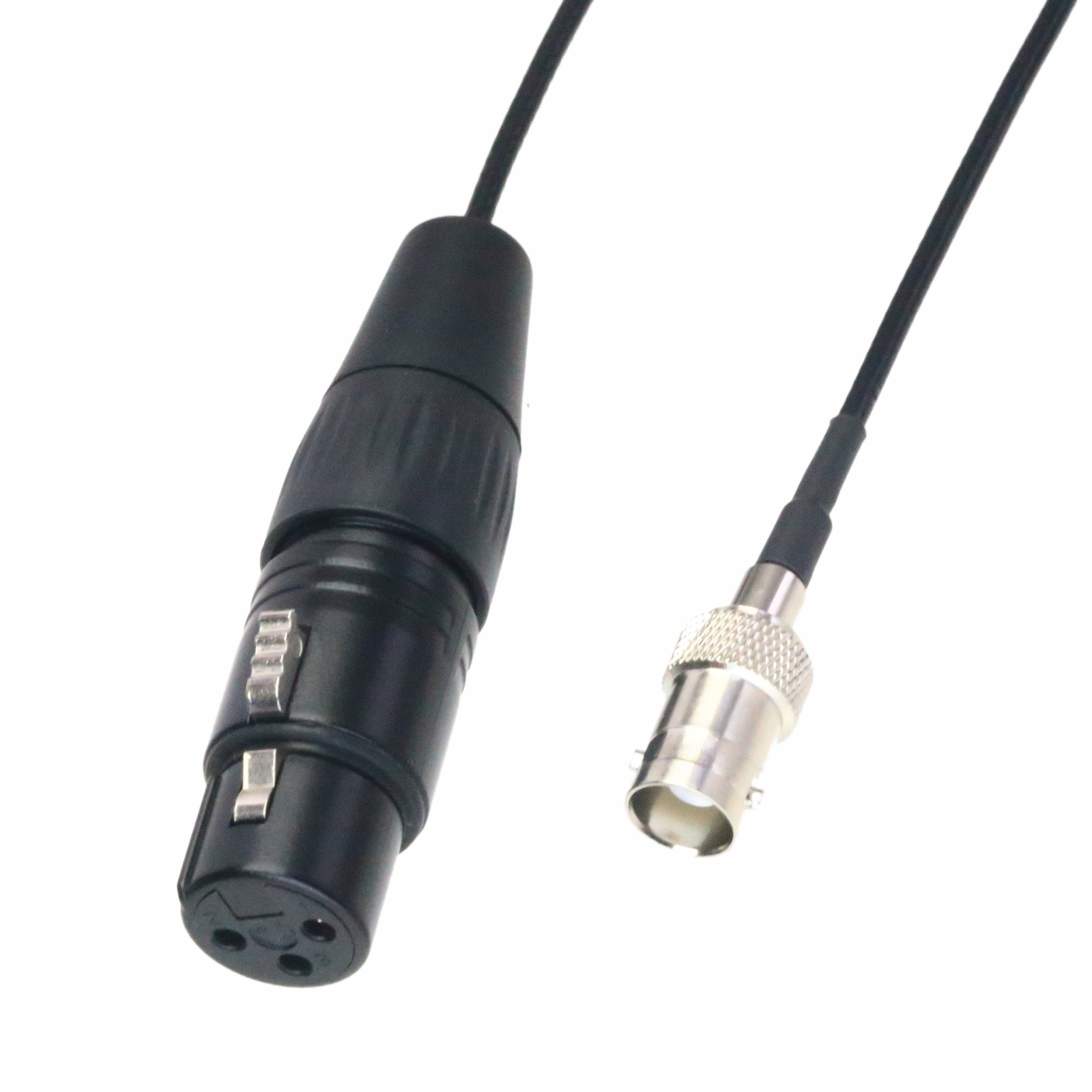 XLR 3pin Female to BNC jack Mixer amplifier audio RF Coaxial analog signal cable
