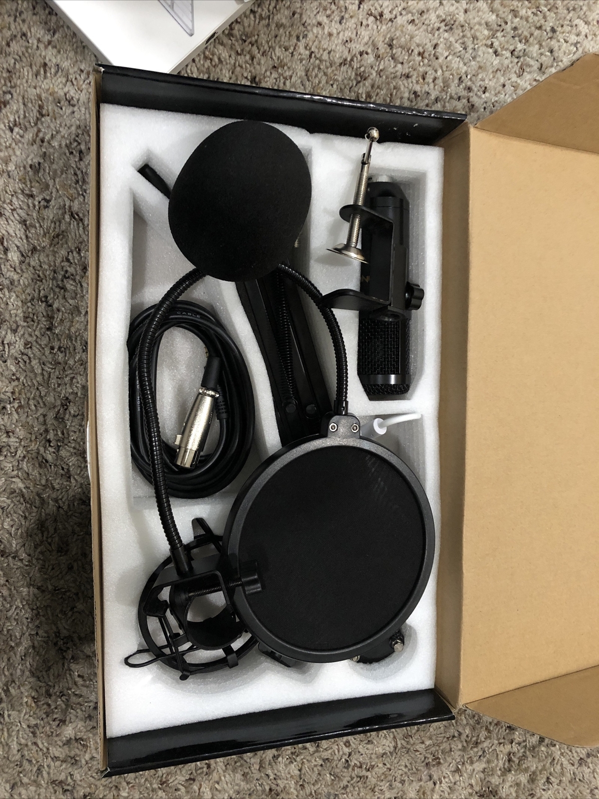 ZINGYOU BM-800 Condenser Microphone Kit – Silver