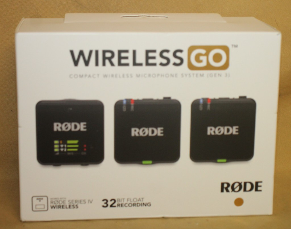 RODE Wireless GO Gen 3 Compact Wireless Microphone System (gen 3) NEW