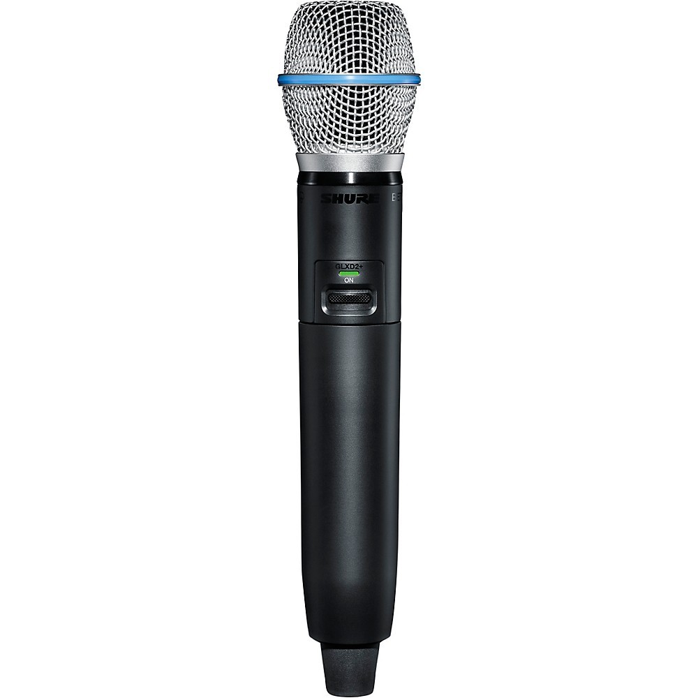 Shure GLXD2BETA 87A Vocal Microphone With Handheld Transmitter 197881504083 RF