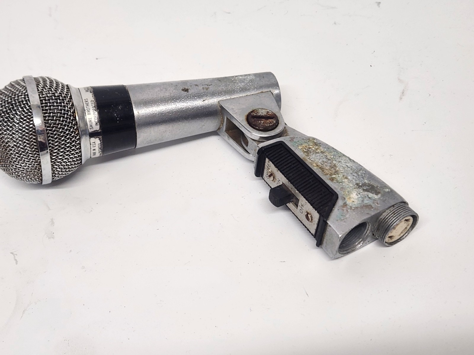 Shure 565S Unisphere I Dynamic Microphone – For Parts Or Repair UNTESTED