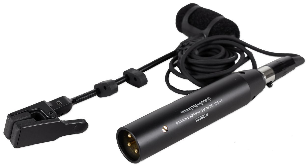Audio Technica PRO 35 Cardioid Condenser Clip-On Instrument Microphone/Mic PRO35