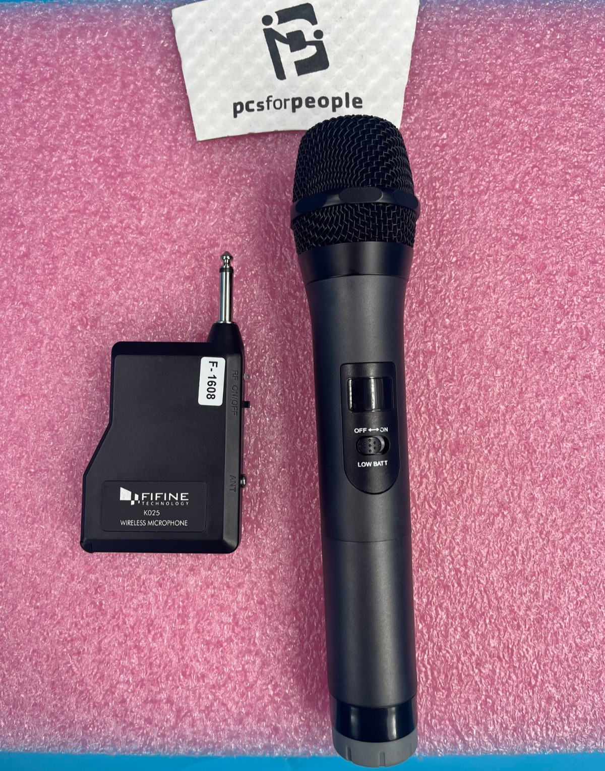 *FIFINE K025 Wireless Microphone, Handheld Dynamic Wireless Mic FREE SHIPPING*