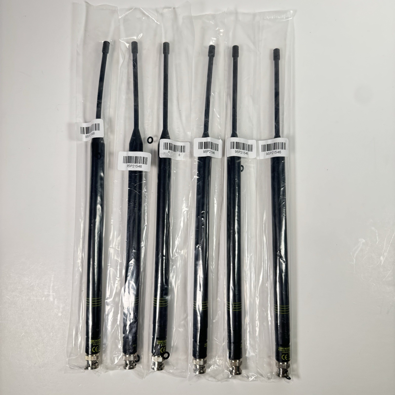 6 Qty Shure Model UA8-470-542 Antenna Shure Antenna Lot New In Package