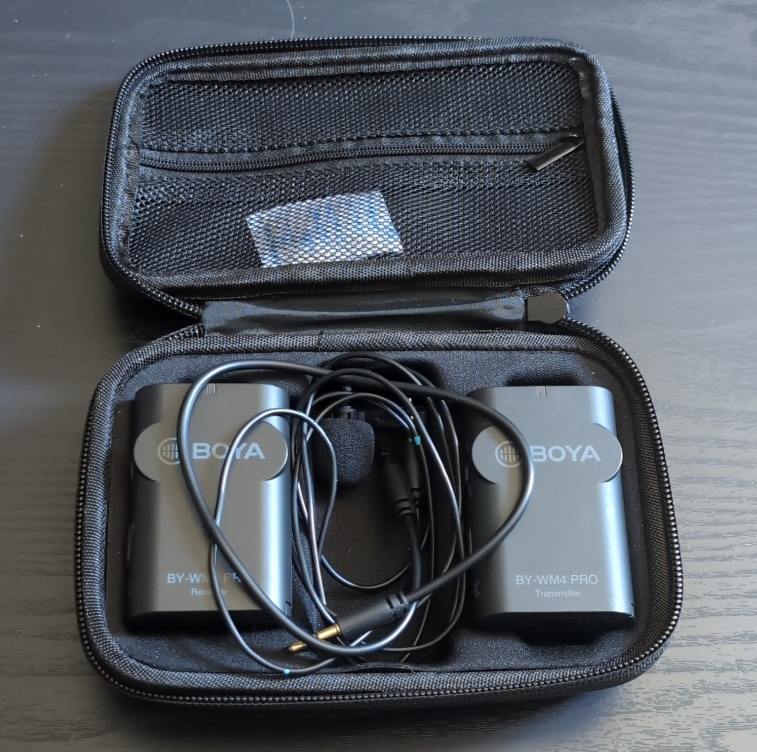 BOYA BY-WM4 PRO Wireless Mic System 3.5mm TRS w/ Case