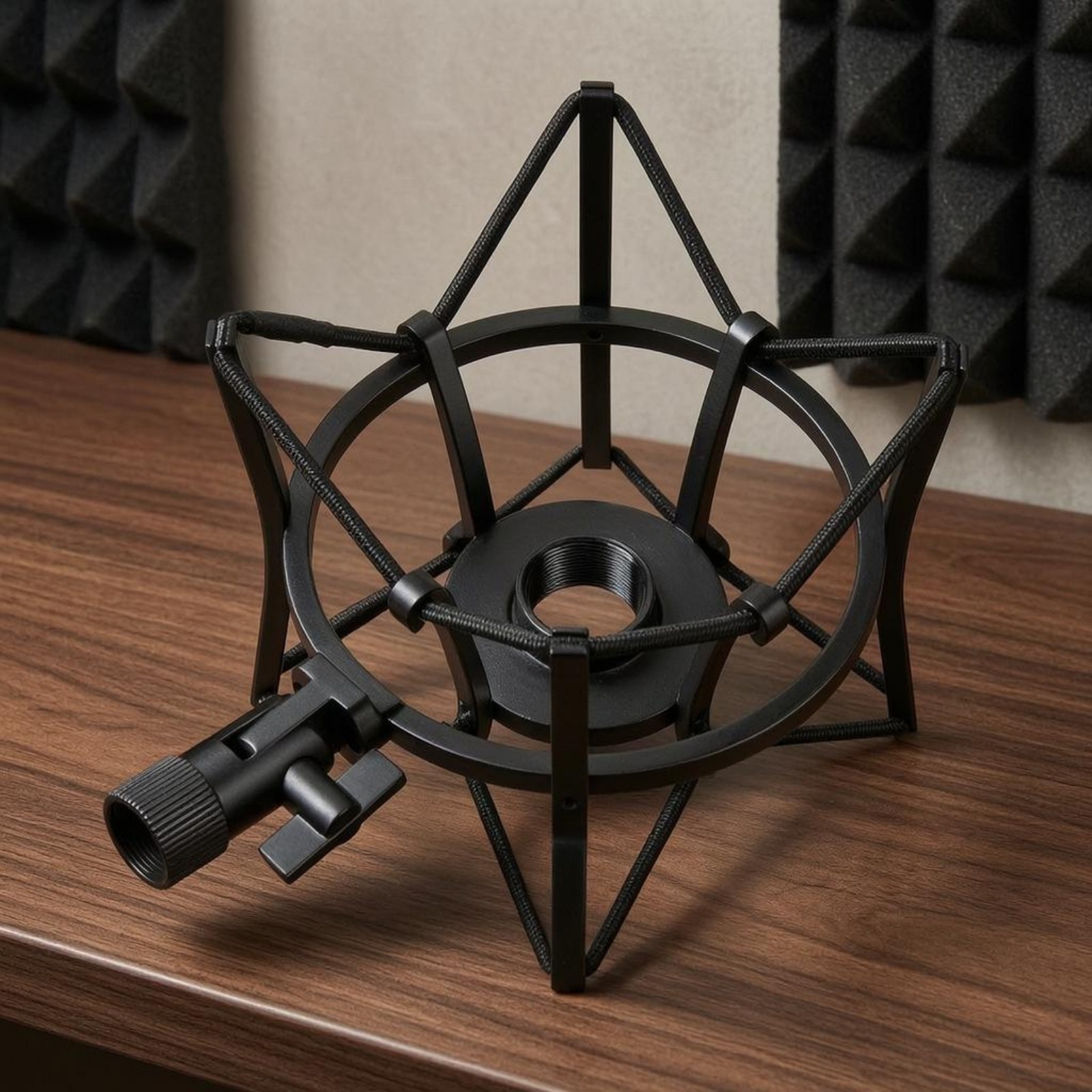 Condenser Mic Shock Mount Adjustable Clamp Condenser Audio Device Shock Mount