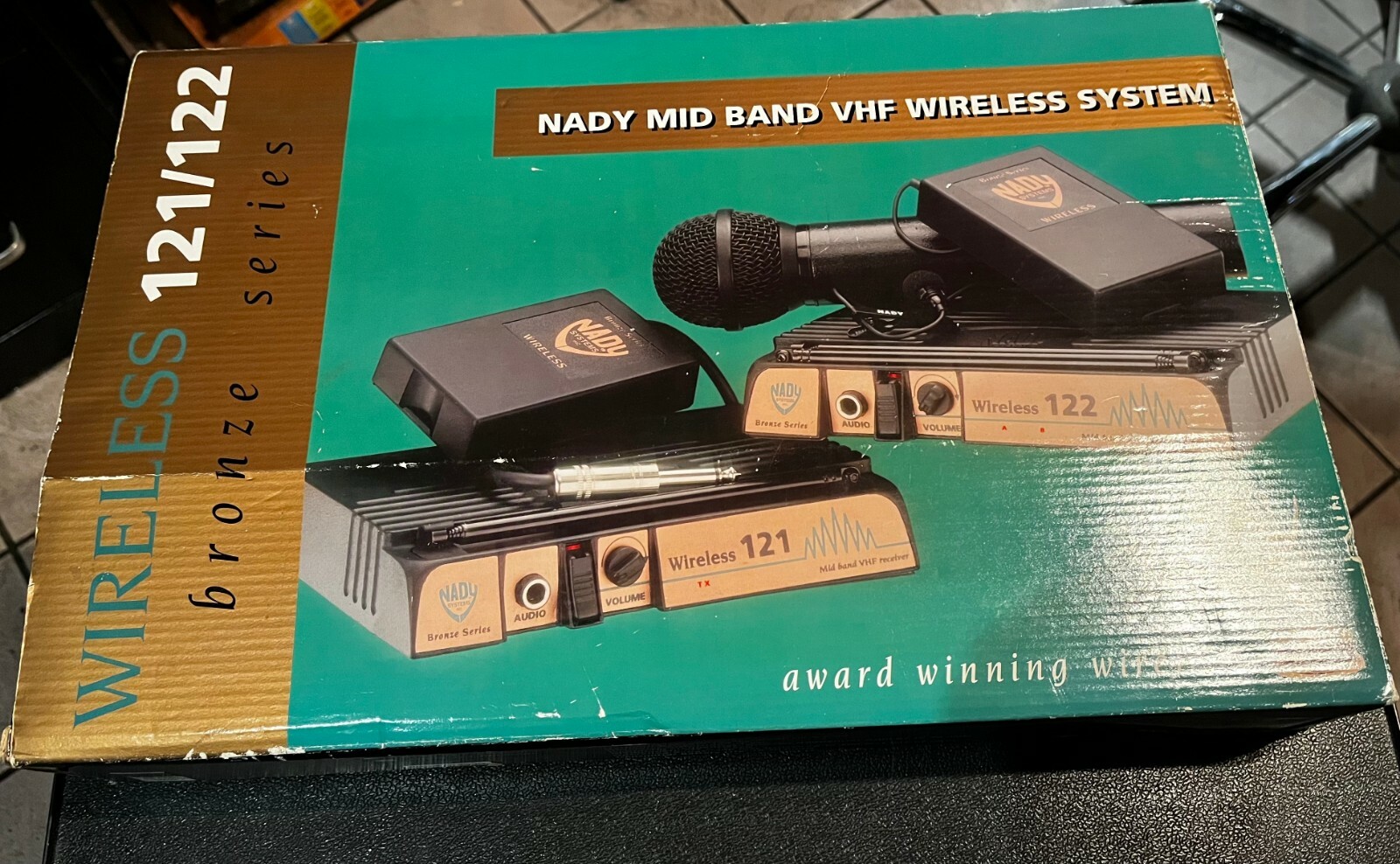 Nady 121 Wireless Bronze Series Mid Band VHF Receiver