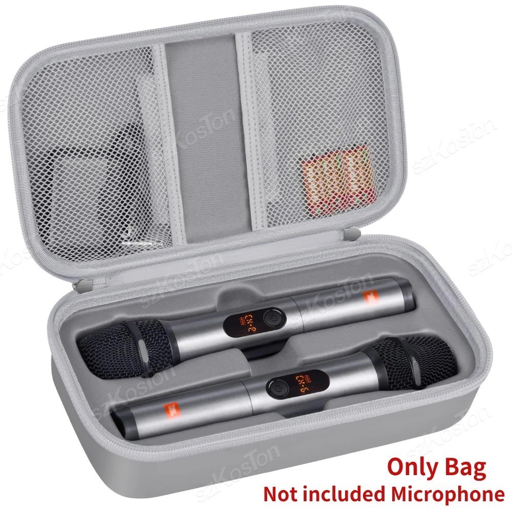 NEW JBL PartyBox Digital Wireless Microphones Case for Travel Bag Free Fast Shi
