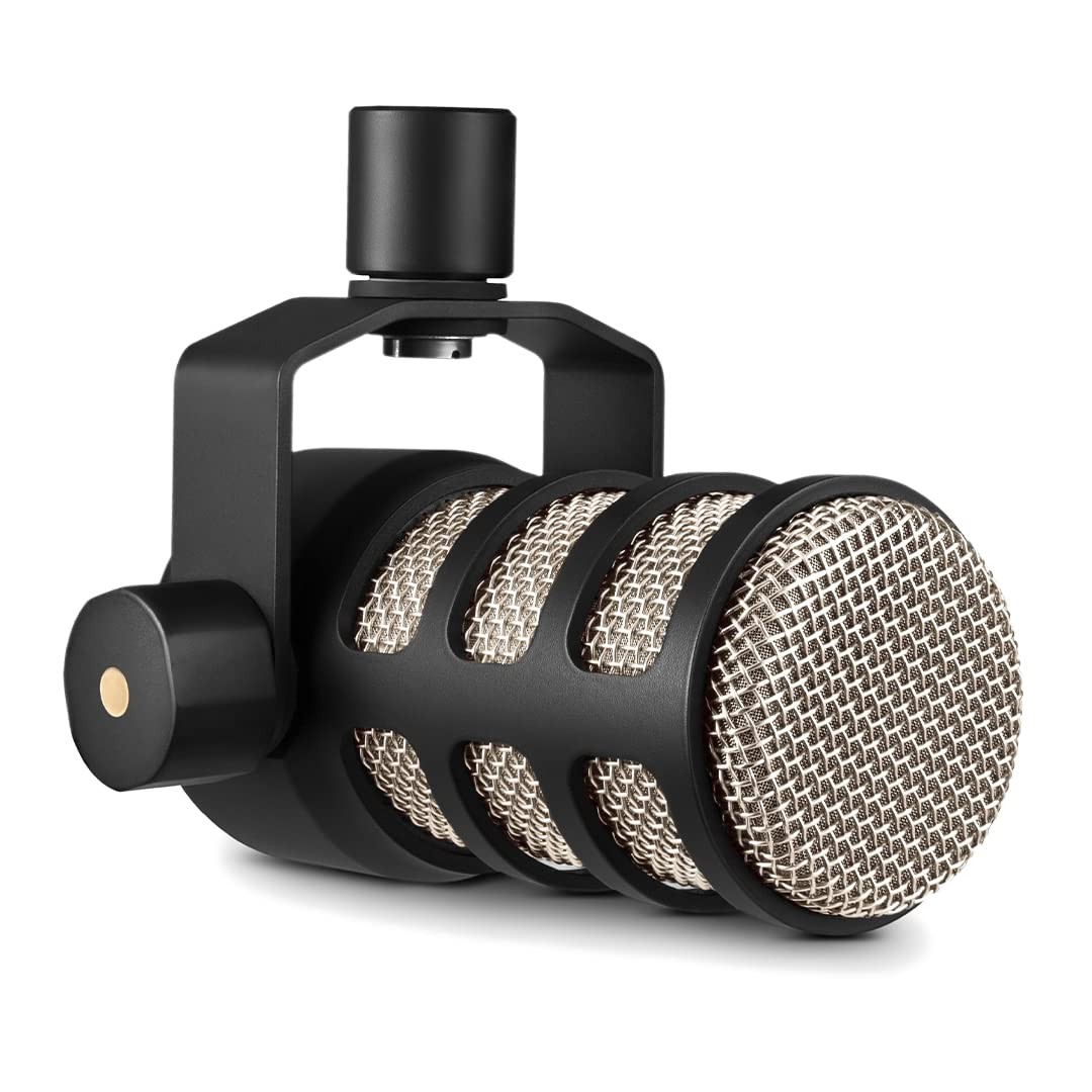 RØDE PodMic Cardioid Dynamic Broadcast Microphone — XLR Output ONLY, Requires…