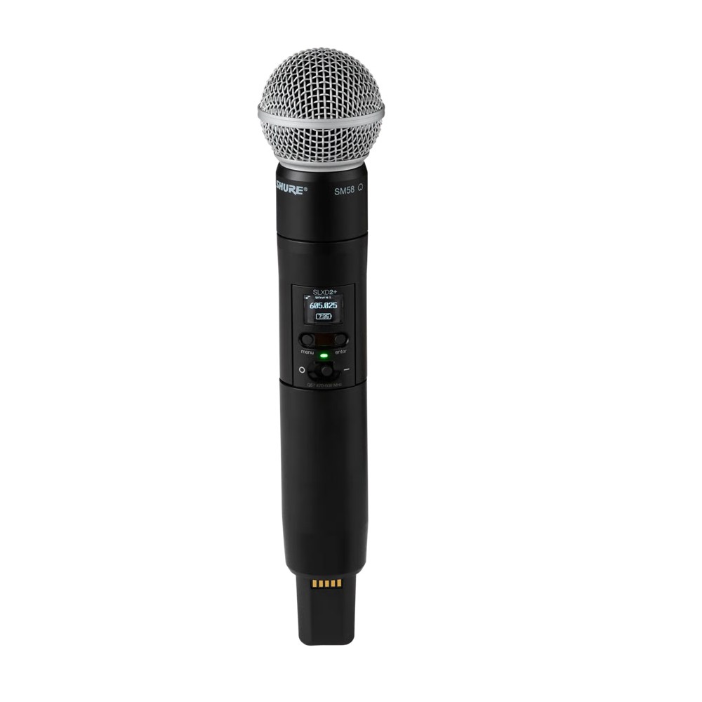 Shure SLXD24+/58 Digital Wireless Handheld System with SM58 Cardioid Dynamic Mic