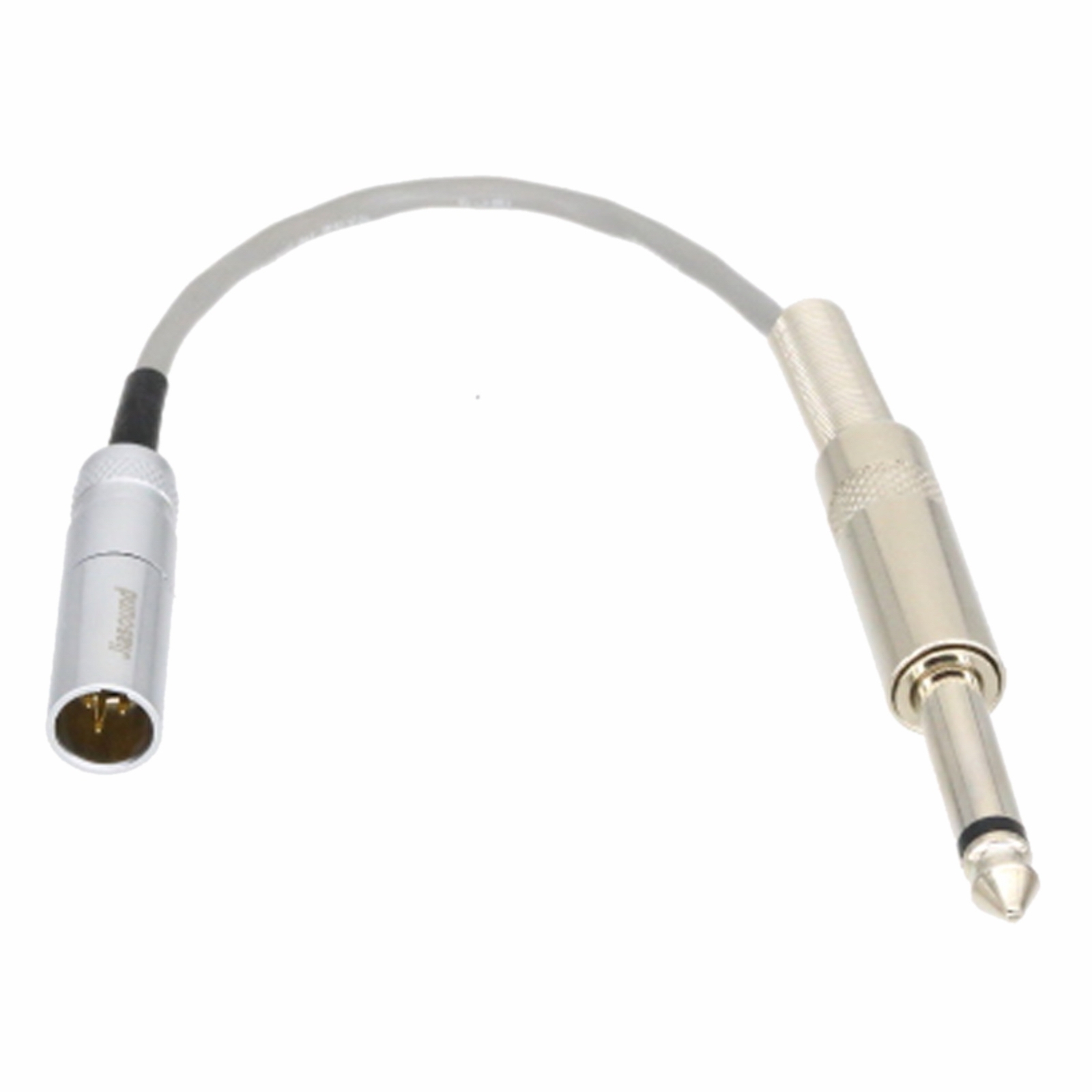 Mini-XLR TA3M 3-pin to 6.35mm 1/4″ mono plug audio cable L2B2AT for Microphones