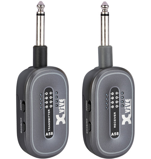 XVIVE A58 5.8GHz Guitar Wireless System Rechargeable Digital Audio Set