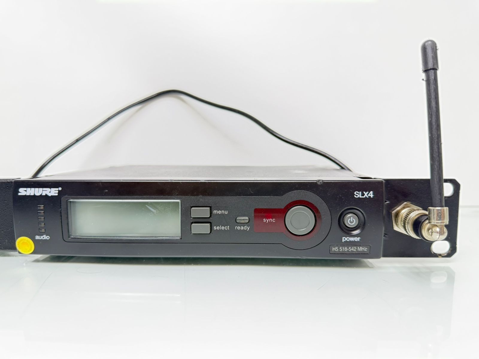 Shure SLX4 H5 Wireless System Receiver & SLX2 MS58 Microphone J3 518-542 MHz